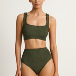 Hunza G Patricia Bikini - Metallic Khaki