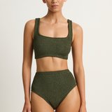 Hunza G Patricia Bikini - Metallic Khaki