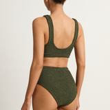 Hunza G Patricia Bikini - Metallic Khaki