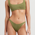 Hunza G Xandra BIkini - Metallic Moss