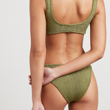 Hunza G Xandra BIkini - Metallic Moss