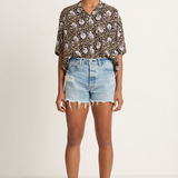 Natalie Martin Kevin Shirt - Vintage Flowers Sepia - FINAL SALE