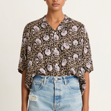 Natalie Martin Kevin Shirt - Vintage Flowers Sepia - FINAL SALE