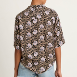 Natalie Martin Kevin Shirt - Vintage Flowers Sepia