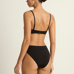 peony demi balconette mid high cut pant noir