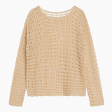 ACACIA Maple Crochet Shirt - Vanilla