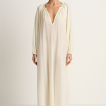 Mikoh Aniwa Maxi Dress - Chalk