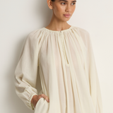 Mikoh Aniwa Maxi Dress - Chalk