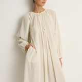 Mikoh Aniwa Maxi Dress - Chalk