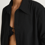 Hunza G Oversized Shirt - Black