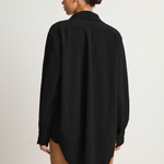 Hunza G Oversized Shirt - Black