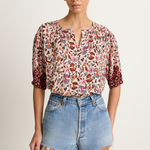 Natalie Martin Violet Top - Wildflower Spice