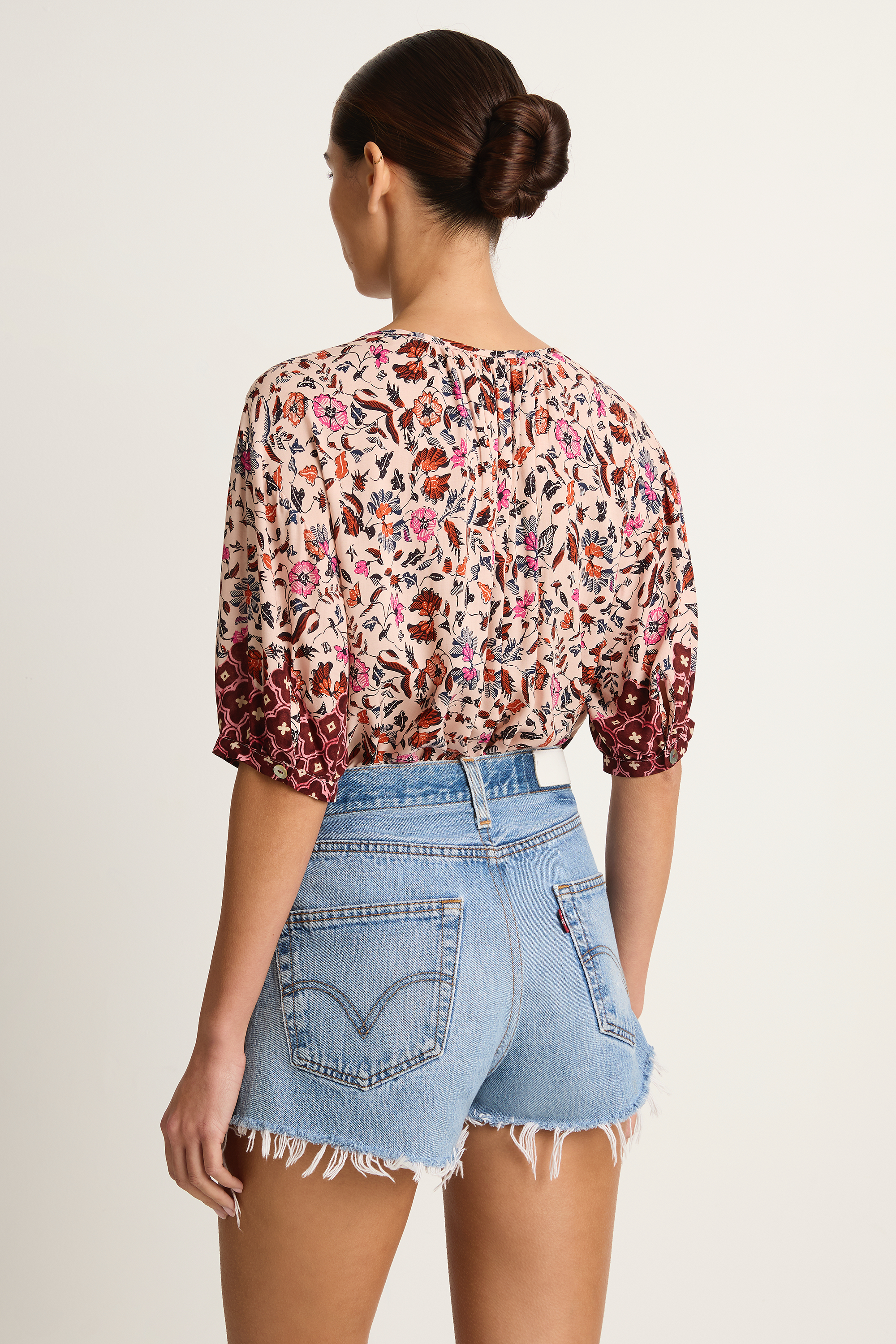 Natalie Martin Violet Top - Wildflower Spice