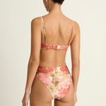 Peony Everlasting Balconette Mid High Cut Pant - Dahlia