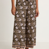 Natalie Martin Lauren Pant - Vintage Flowers Sepia