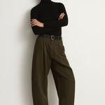 Apiece Apart Bari Crop Trouser - Rosin