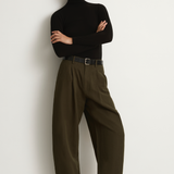 Apiece Apart Bari Crop Trouser - Rosin