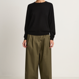 Demylee Chisha Superfine Cashmere Sweater - Black