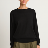 Demylee Chisha Superfine Cashmere Sweater - Black