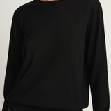 Demylee Chisha Superfine Cashmere Sweater - Black