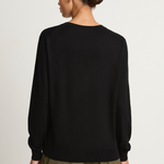 Demylee Chisha Superfine Cashmere Sweater - Black