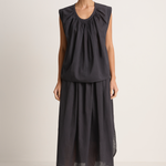 Elsa Esturgie Pastel Top & Page Skirt - Carbon