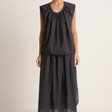 Elsa Esturgie Pastel Top & Page Skirt - Carbon