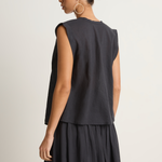 Elsa Esturgie Pastel Top & Page Skirt - Carbon