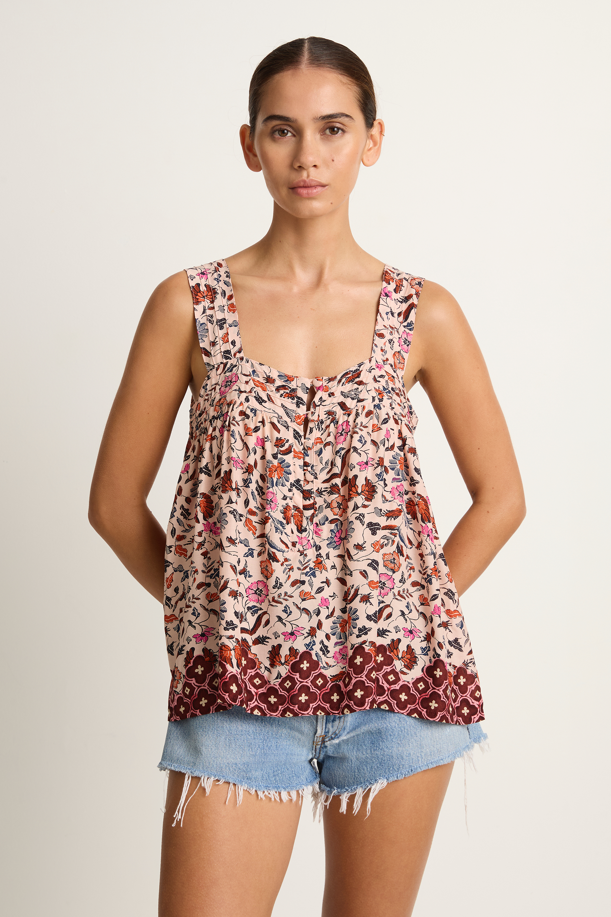 Natalie Martin Jasmine Top - Wildflower Spice