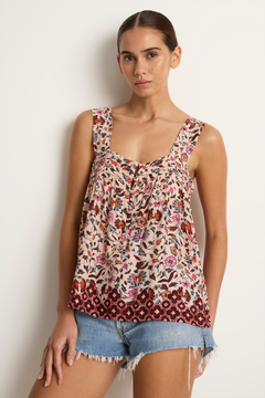 Natalie Martin Jasmine Top - Wildflower Spice