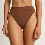 Peony Mid High Cut Pant - Mocha