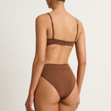 Peony Everlasting Ruched Balconette - Mocha