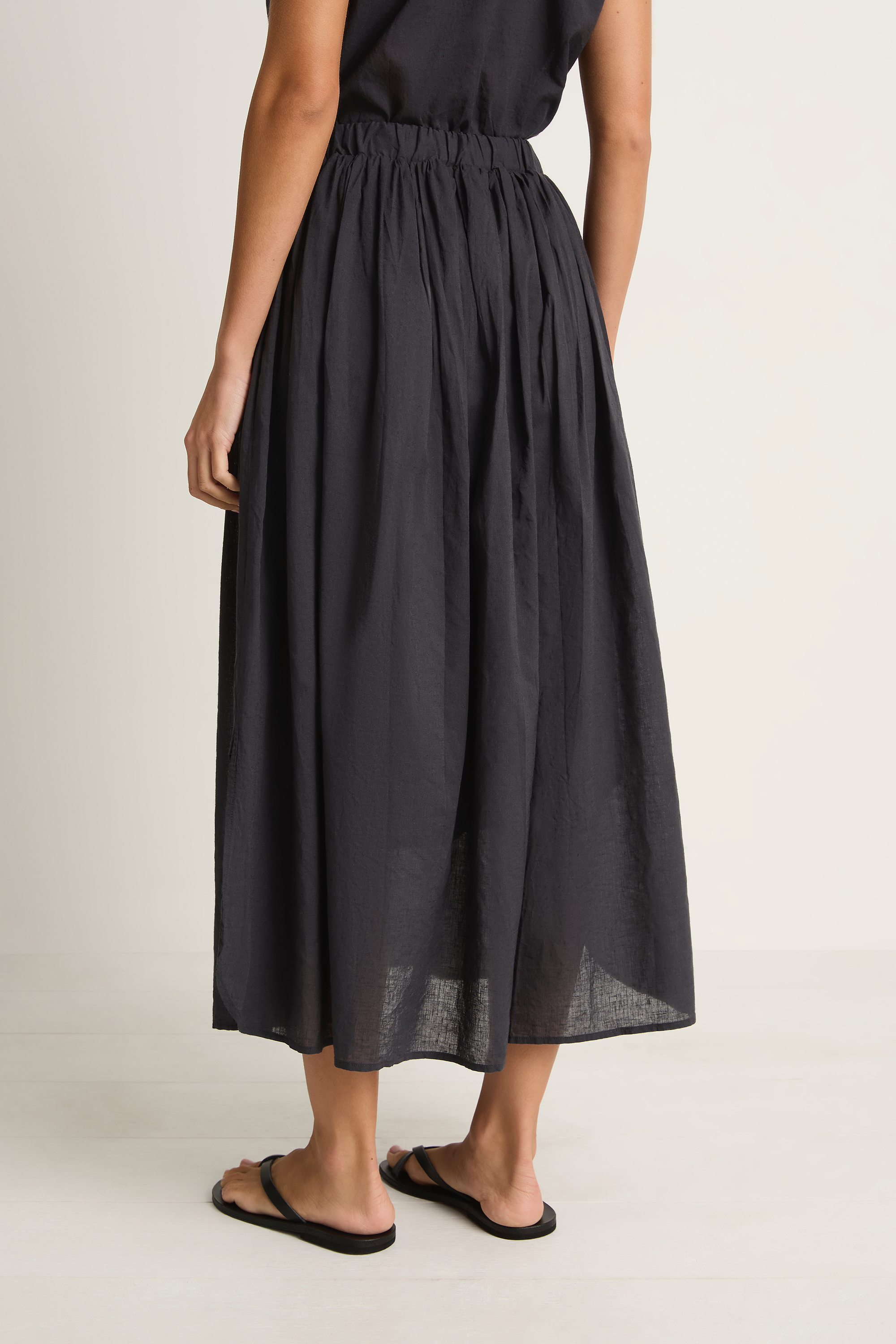 Elsa Esturgie Pastel Top & Page Skirt - Carbon