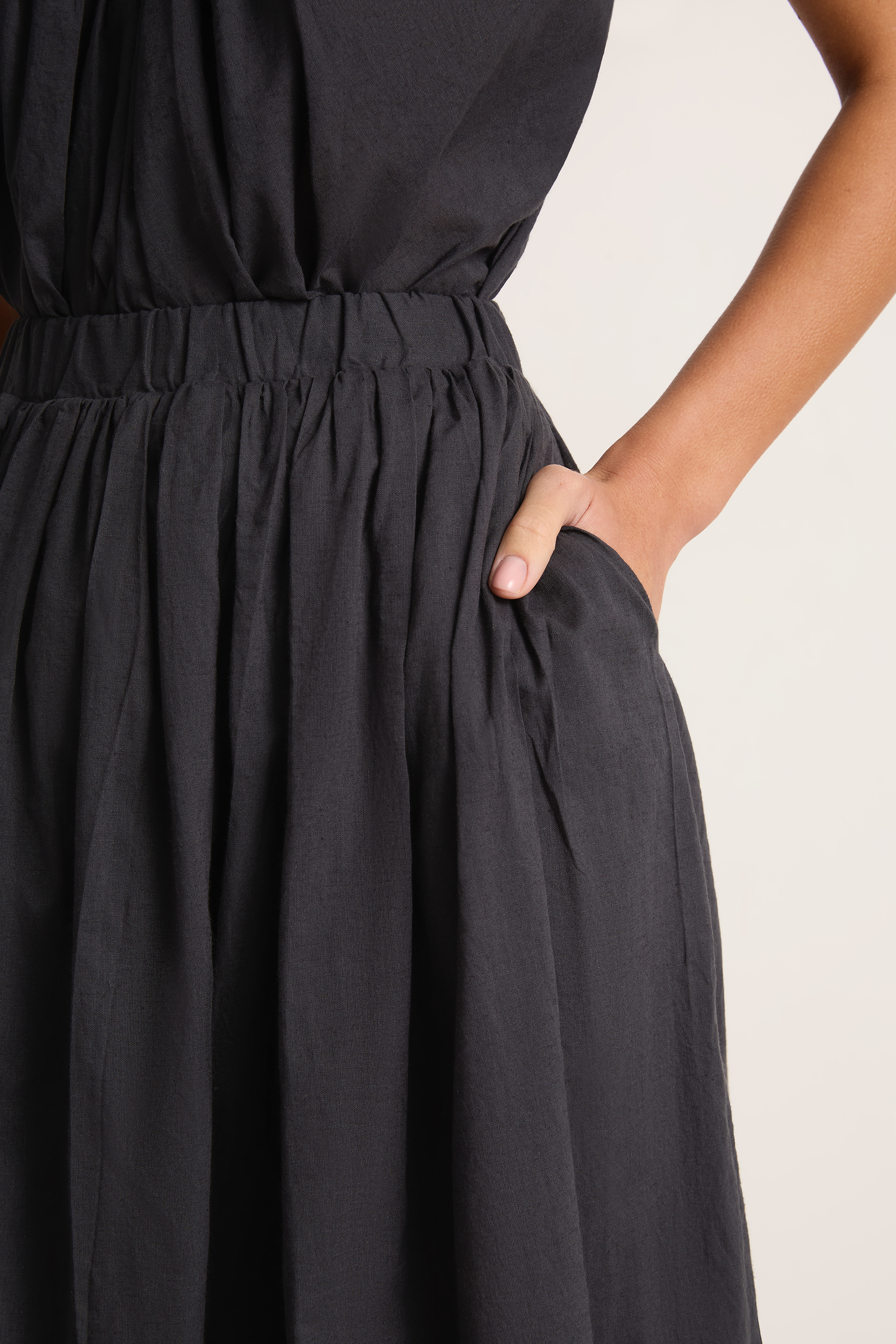 Elsa Esturgie Pastel Top & Page Skirt - Carbon