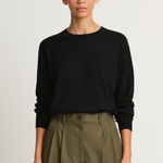 Demylee Chisha Superfine Cashmere Sweater - Black