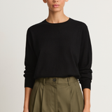 Demylee Chisha Superfine Cashmere Sweater - Black