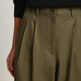 Shaina Mote Boy Trouser - Dark Olive