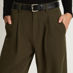 Apiece Apart Bari Crop Trouser - Rosin