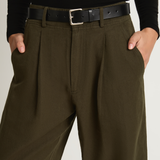 Apiece Apart Bari Crop Trouser - Rosin