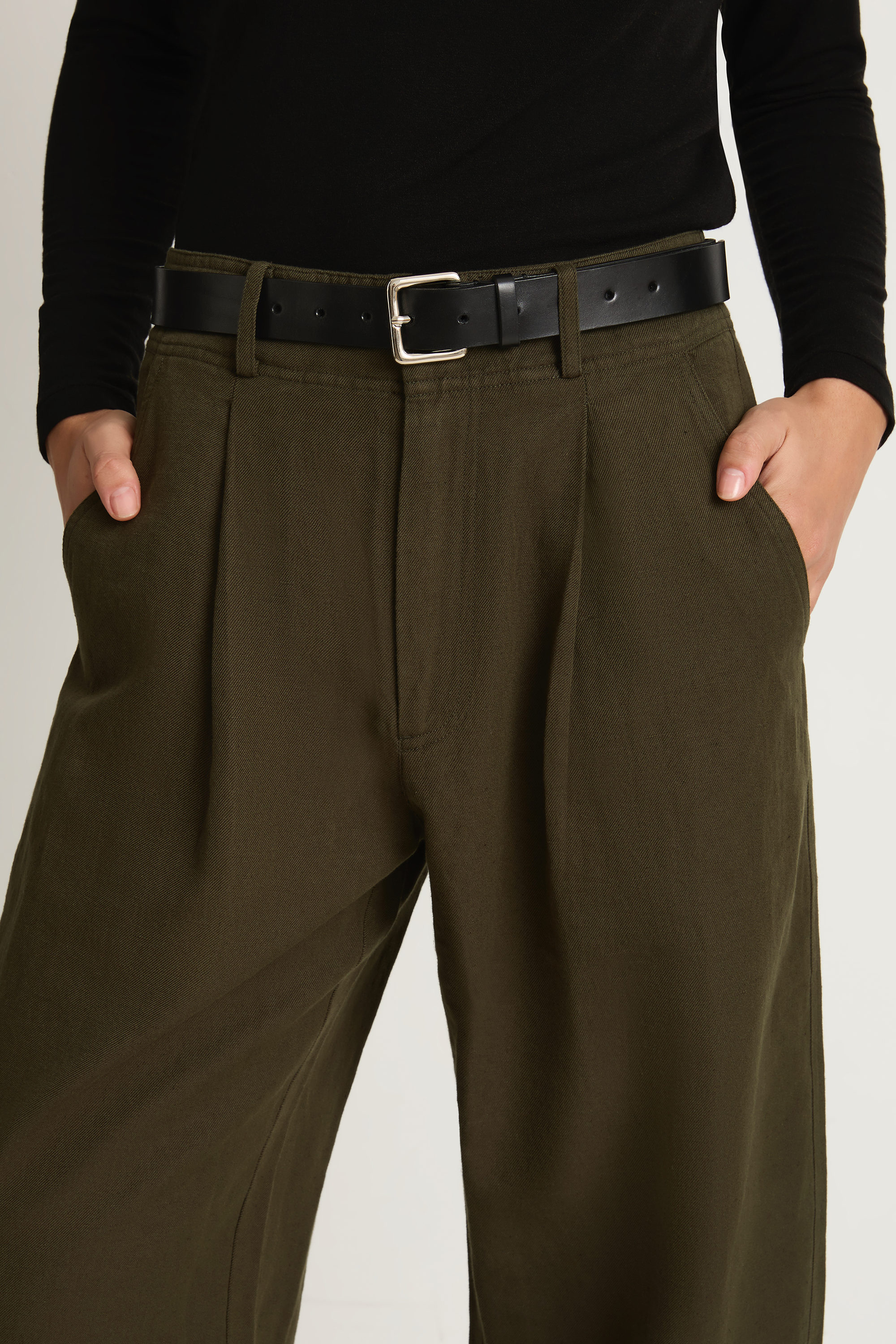Apiece Apart Bari Crop Trouser - Rosin