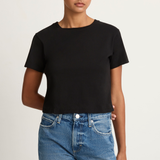 AMO Denim Babe Tee - Black