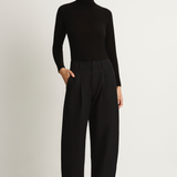 Apiece Apart Bari Crop Trouser - Black