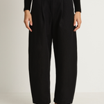 Apiece Apart Bari Crop Trouser - Black