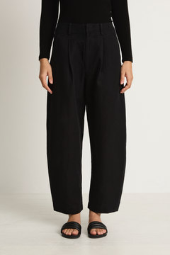 Apiece Apart Bari Crop Trouser - Black