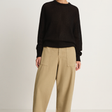 Apiece Apart Softest Tissue Weight Sweater - Black