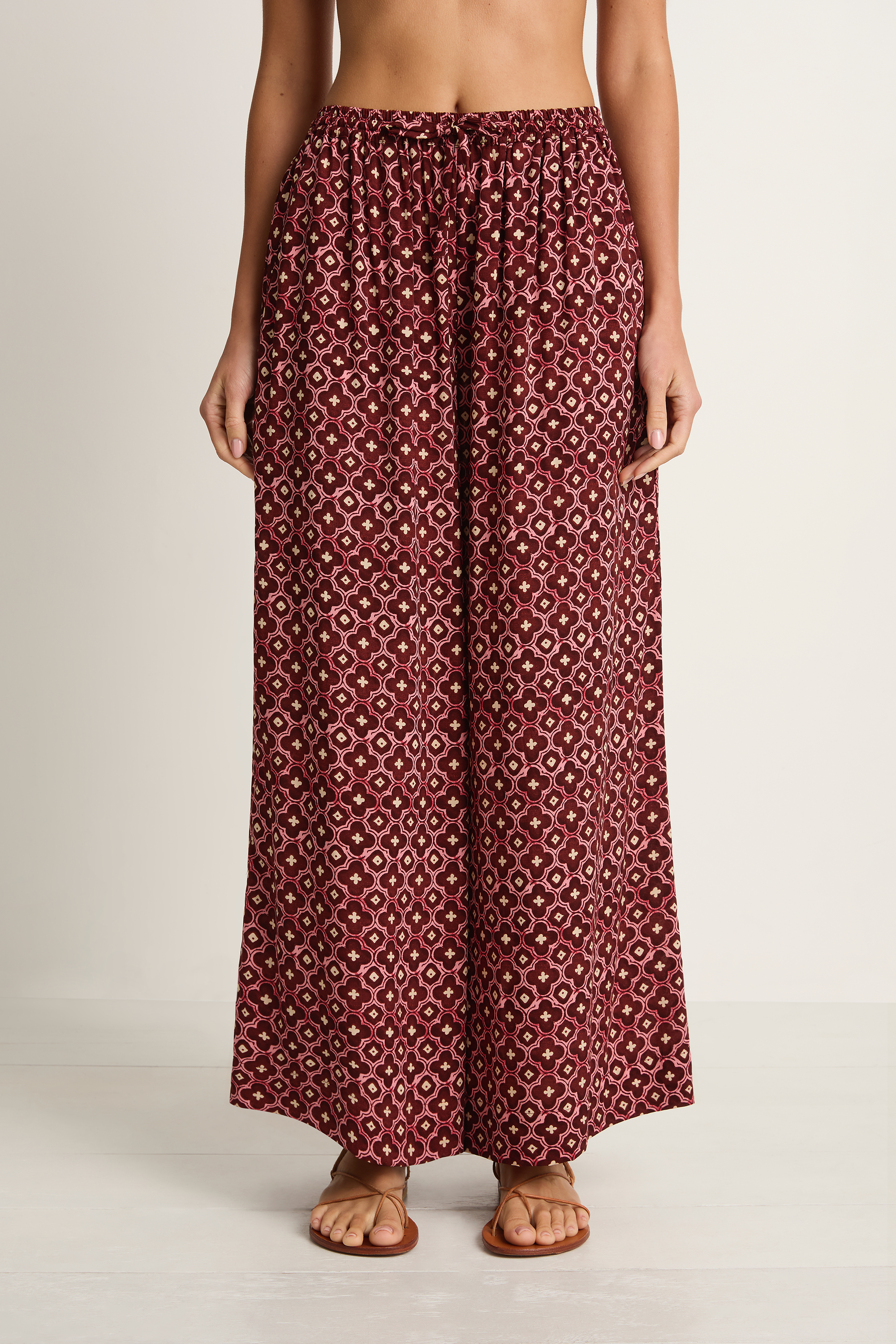 Natalie Martin Lauren Pant - Mosaic Spice
