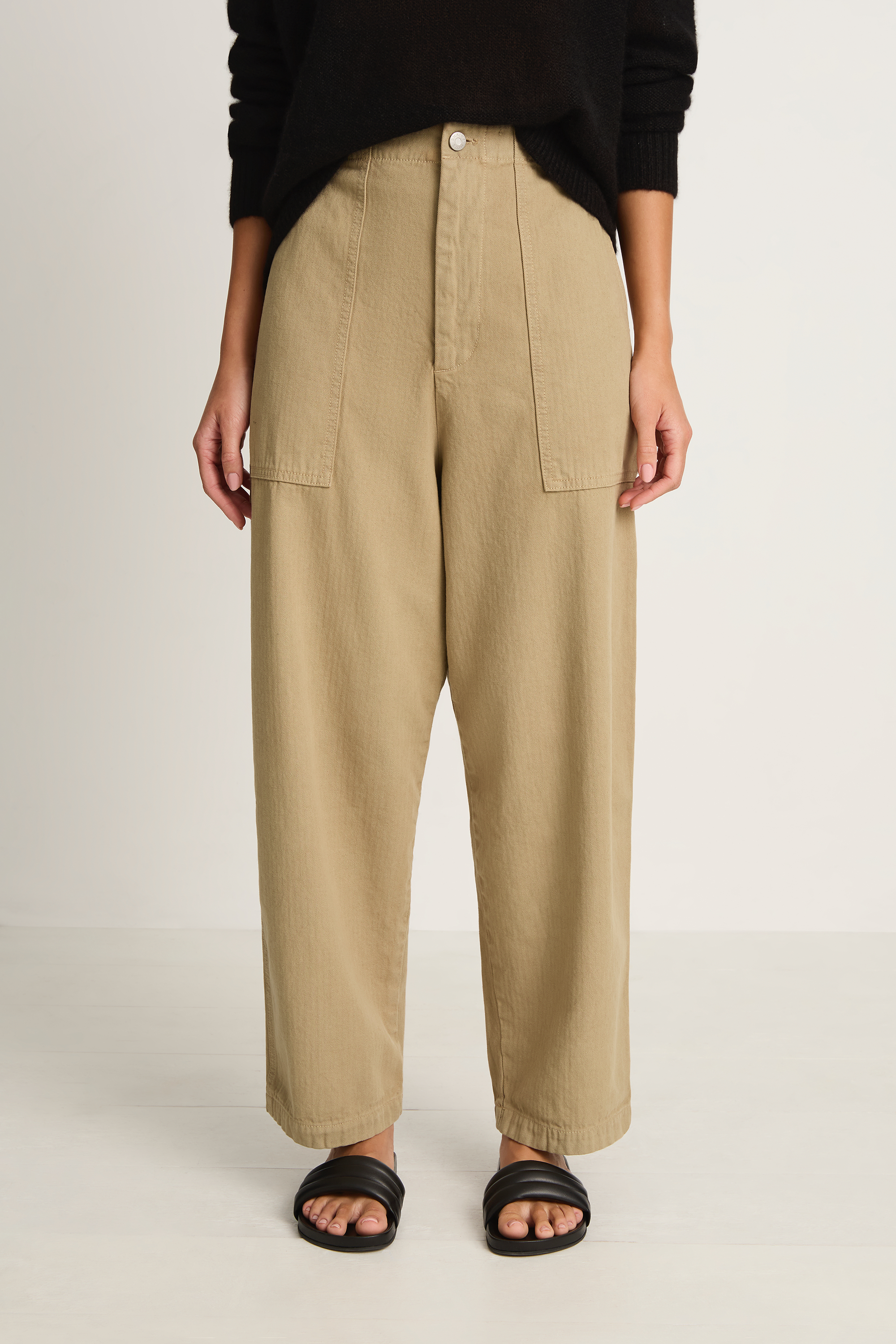 Shaina Mote Painter Pant - Ecru