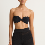 Peony Pointelle Short - Noir