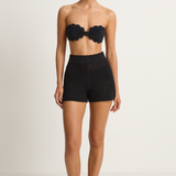 Peony Pointelle Short - Noir