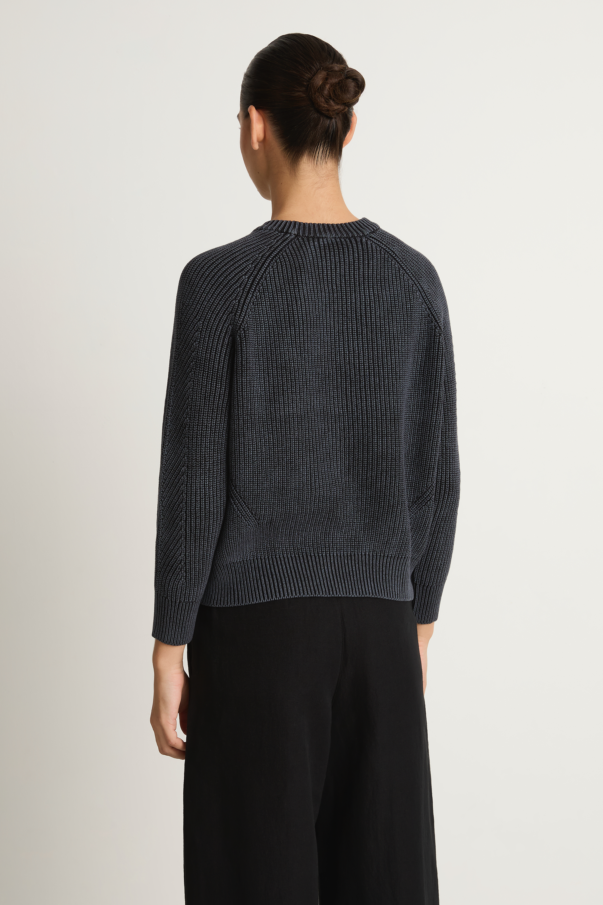 Demylee Chelsea Cotton Sweater - Black
